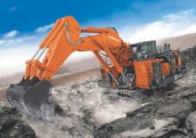 Elektrická pásová rypadla Hitachi EX8000-7E