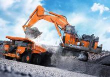 Elektrická pásová rypadla Hitachi EX8000-7E