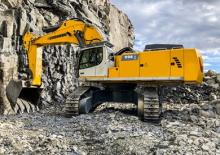 Elektrická pásová rypadla Liebherr R 998 SME-E