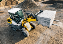 Elektrické kolové nakladače Liebherr L 507 E