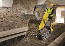 Elektrické pásové dumpery Wacker Neuson DT10e