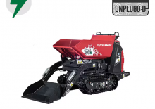 Elektrické pásové dumpery Yanmar C08e