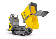 Elektrické pásové dumpery Wacker Neuson DT05e