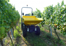 Elektrické kolové dumpery Wacker Neuson DW15e