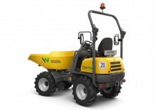 Elektrické kolové dumpery Wacker Neuson DW15e