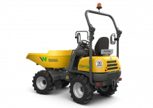 Elektrické kolové dumpery Wacker Neuson DW15e