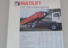 Hákové nosiče kontejnerů Multilift LHT 260.56