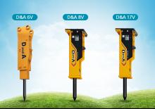 Hydraulická bourací kladiva D & A 8 V