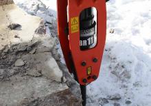 Hydraulická bourací kladiva Sandvik BR 333