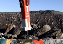 Hydraulická bourací kladiva Sandvik BR 7013