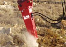 Hydraulická bourací kladiva Socomec DMS 400