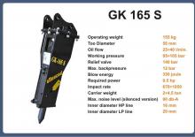 Hydraulická bourací kladiva Italdem GK 165 S