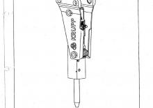 Hydraulická bourací kladiva Krupp HM 185