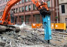 Hydraulická bourací kladiva MSB MS 700