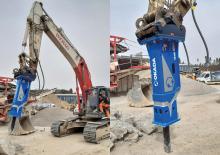 Hydraulická bourací kladiva Okada okada3200