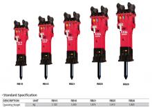 Hydraulická bourací kladiva JAB RB21