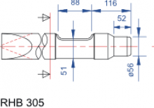 Hydraulická bourací kladiva Hanwoo RHB 305 BA