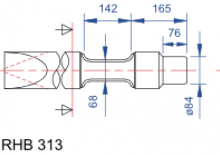 Hydraulická bourací kladiva Hanwoo RHB 313 SA