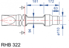 Hydraulická bourací kladiva Hanwoo RHB 322