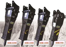Hydraulická bourací kladiva Eusiti SGK-2500S