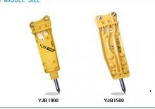 Hydraulická bourací kladiva YUJIN TECH YJB 1000