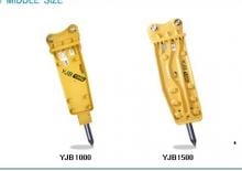 Hydraulická bourací kladiva YUJIN TECH YJB 1500