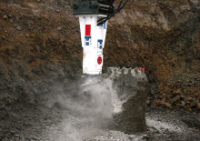Hydraulické frézy Erkat ER 400L