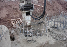 Hydraulické frézy Erkat ER 450L