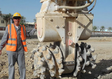 Hydraulické frézy Erkat ER 5500