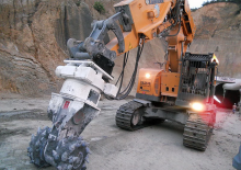 Hydraulické frézy Erkat ERC 1500XL