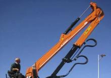 Hydraulické nakládací jeřáby Guerra 107 NHQV 1