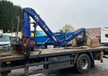 Hydraulické nakládací jeřáby HMF 1144 K 1 STS