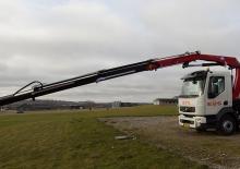 Hydraulické nakládací jeřáby HMF 1220-K4