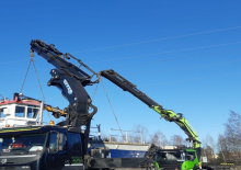 Hydraulické nakládací jeřáby Effer 1255 7S