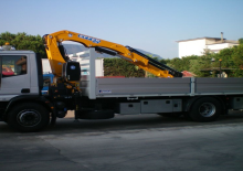 Hydraulické nakládací jeřáby Effer 130 5S