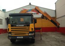 Hydraulické nakládací jeřáby Effer 14.000 4S