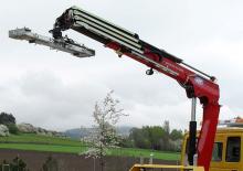 Hydraulické nakládací jeřáby HMF 1410-T3
