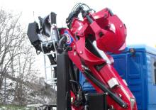Hydraulické nakládací jeřáby HMF 1444-Z2