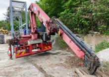 Hydraulické nakládací jeřáby HMF 1580 T 3