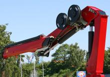 Hydraulické nakládací jeřáby HMF 1810-K8