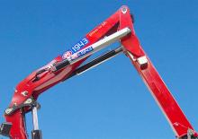 Hydraulické nakládací jeřáby HMF 1943-Z2-MC