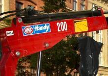 Hydraulické nakládací jeřáby HMF 200-T1