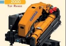 Hydraulické nakládací jeřáby COPMA 2000 2000.8 J7