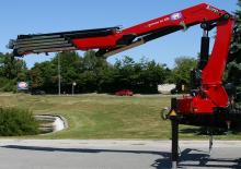 Hydraulické nakládací jeřáby HMF 2200-K4