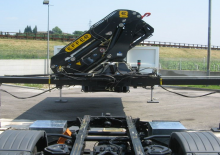 Hydraulické nakládací jeřáby Effer 250 CL4S