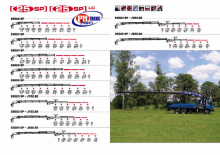 Hydraulické nakládací jeřáby PM 25025 SP