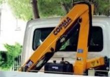 Hydraulické nakládací jeřáby COPMA 2000 25.1