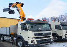Hydraulické nakládací jeřáby Effer 255 3S