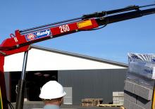 Hydraulické nakládací jeřáby HMF 260-T2