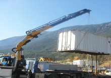Hydraulické nakládací jeřáby Effer 365 8S